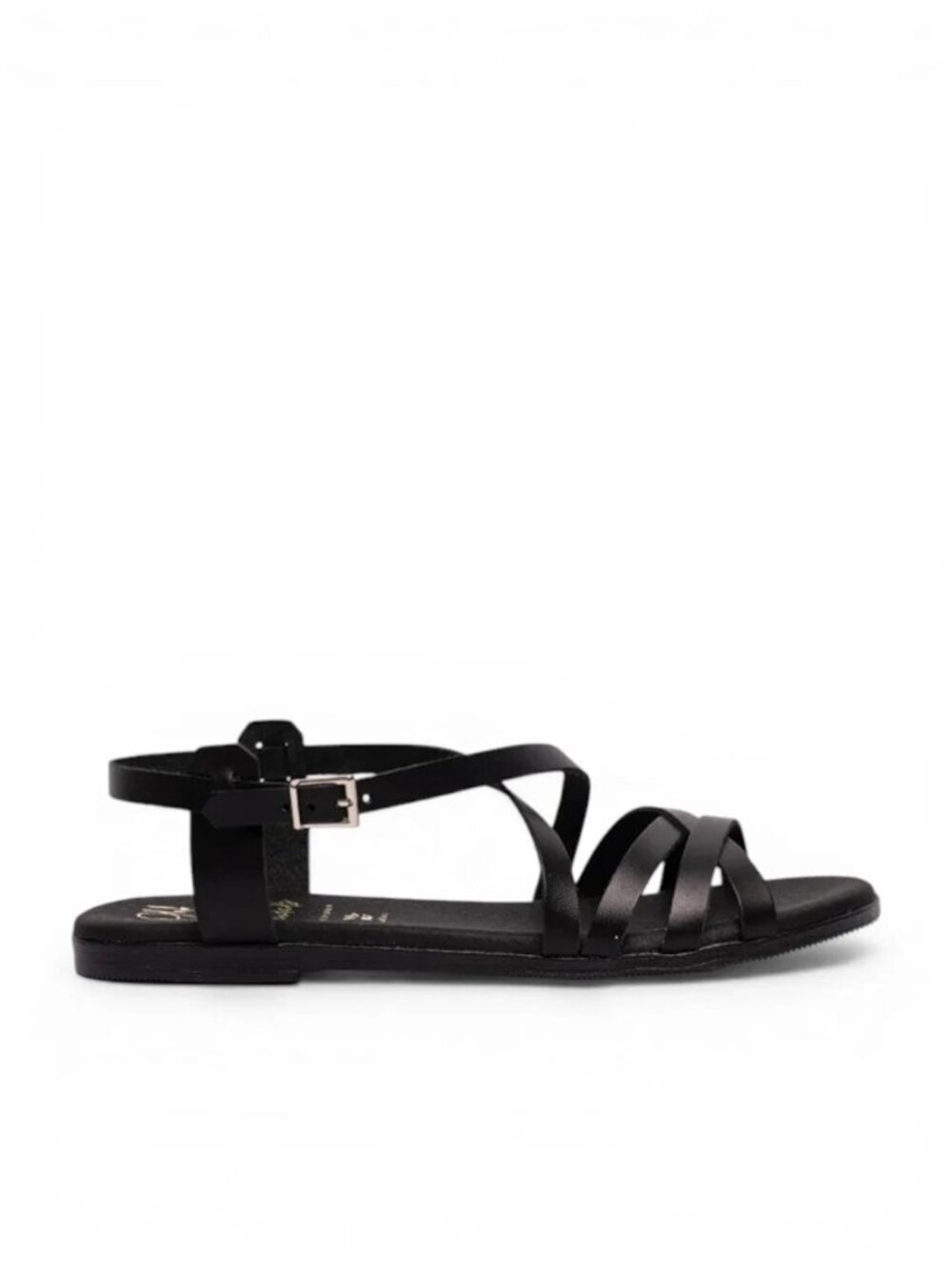 NWOT Oh! My Sandals Olivia Strappy Sandal Black Size EU 39/US 8